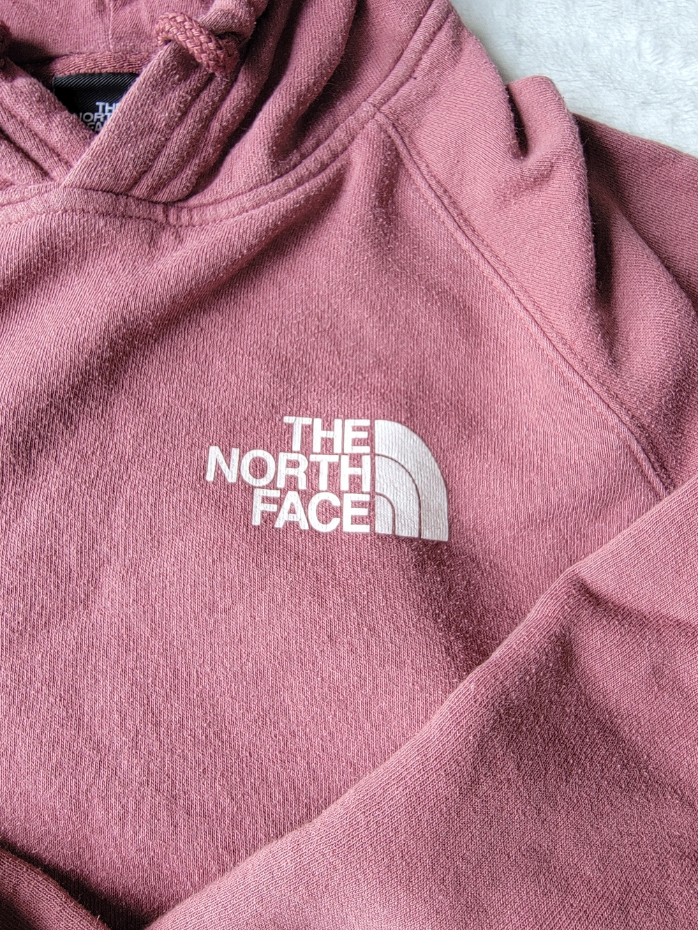 The North Face Pink Rose Logo Hoodie - Picture 2 of 5